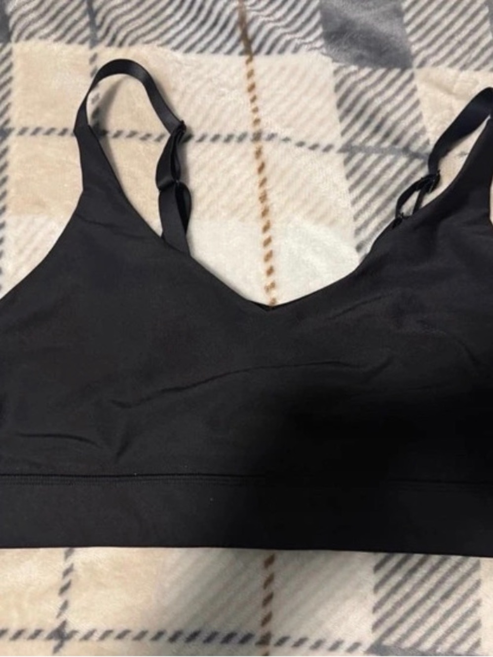 all in motion Black Wireless Bralette